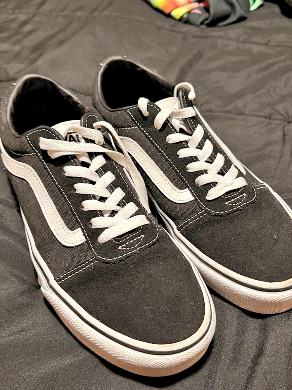 Vans Ward Men's Black & White Sneakers